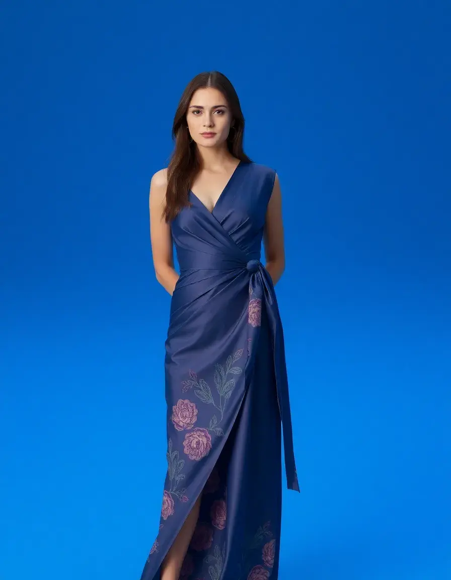Wrap D Ceremonie Dress versatile wrap style