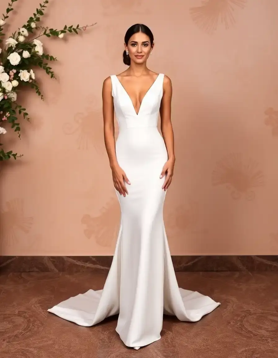 Bodycon Ceremony Dress fitted silhouette