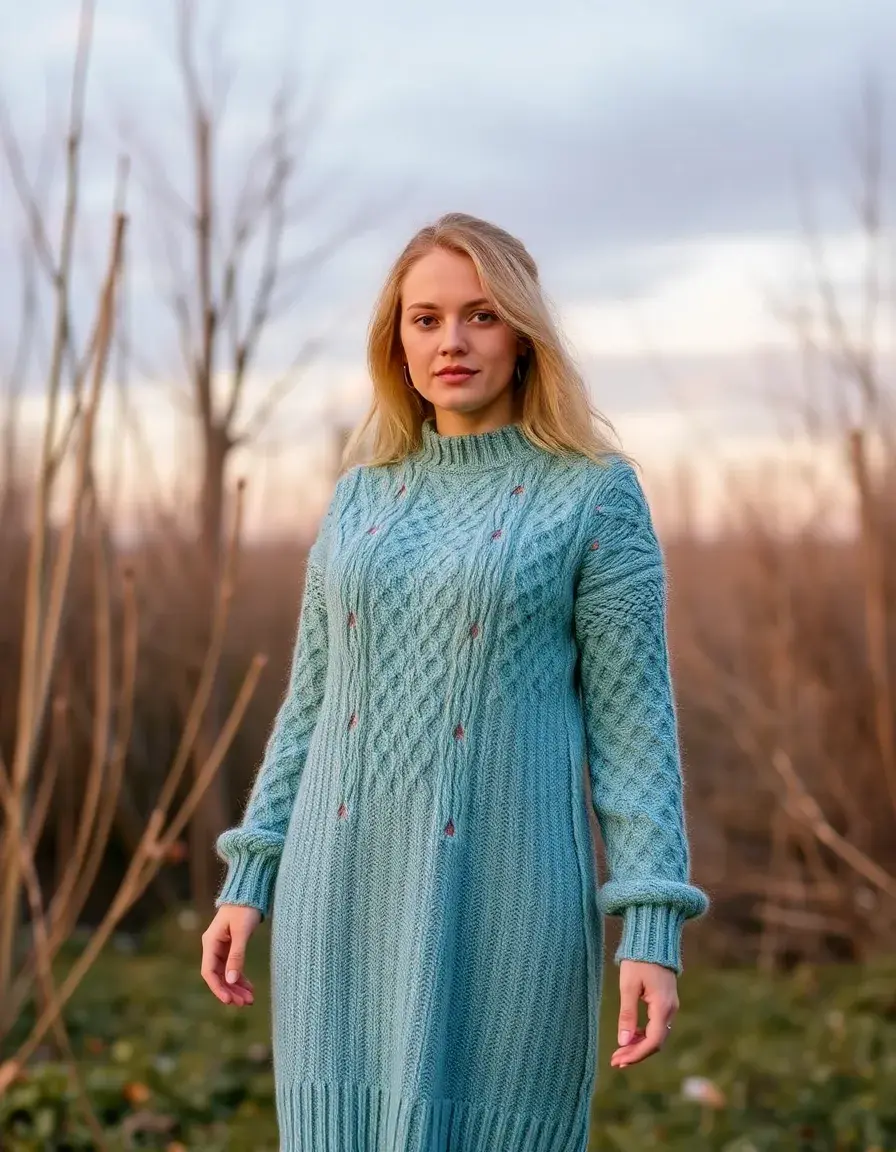 Knit Moulante Dress - Robe en tricot moulante