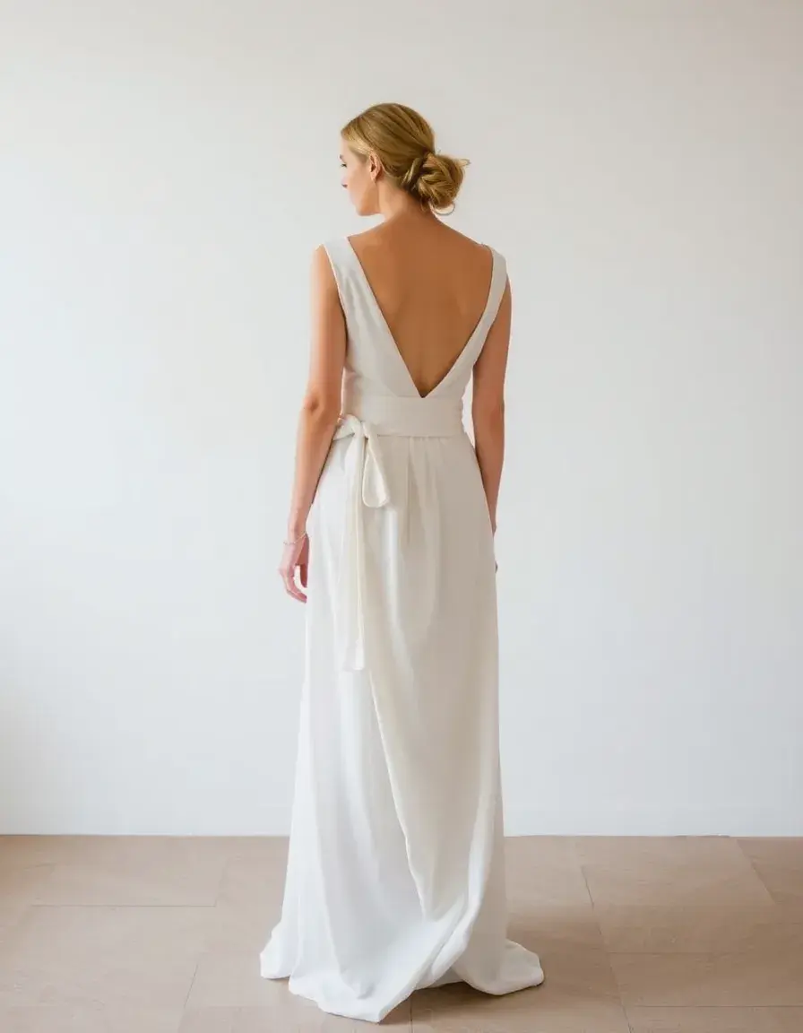 Robe portefeuille polyvalente mariage