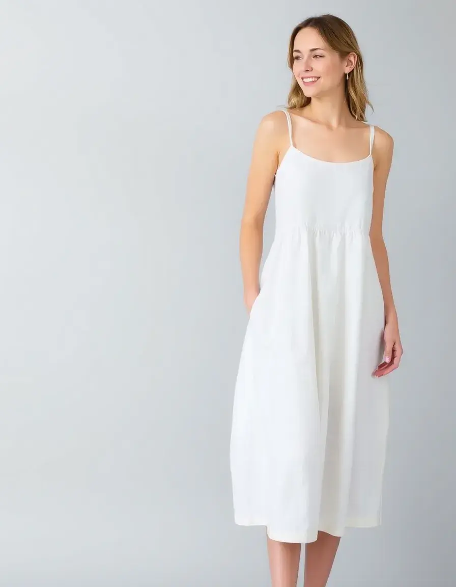 Linen Summer Dress - Robe en lin respirante