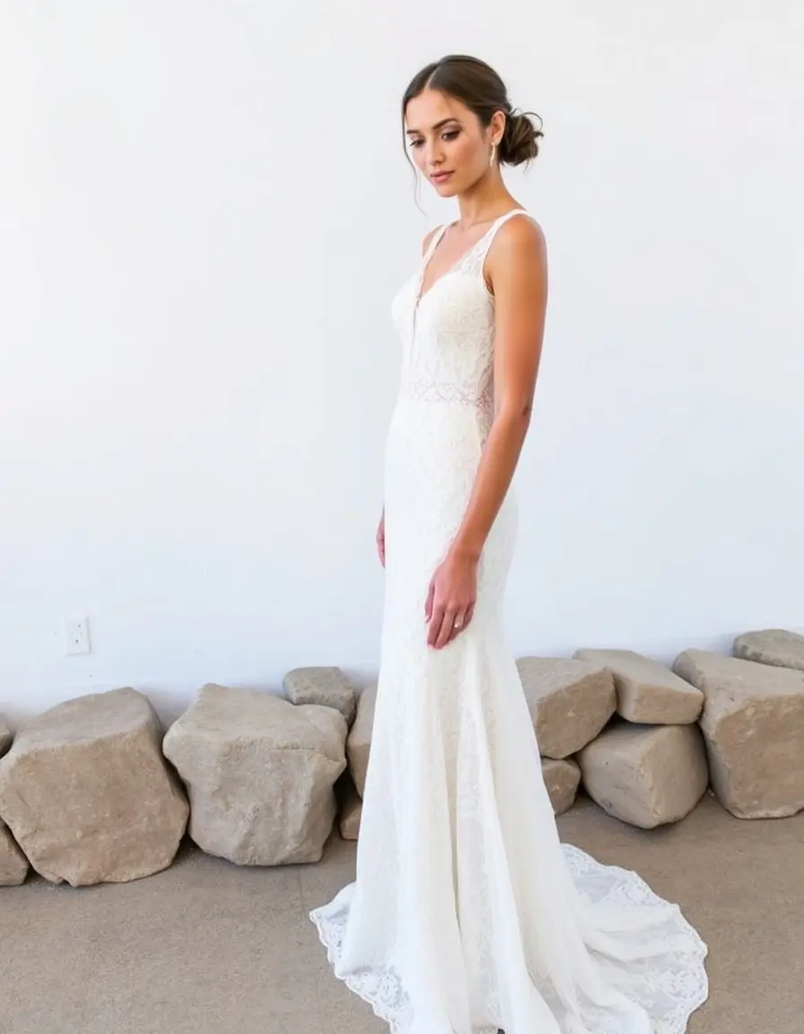 Budget Lace Wedding Dress