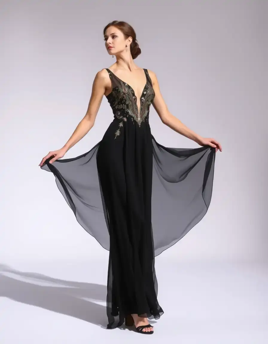60s Trapeze Dress silhouette évasée