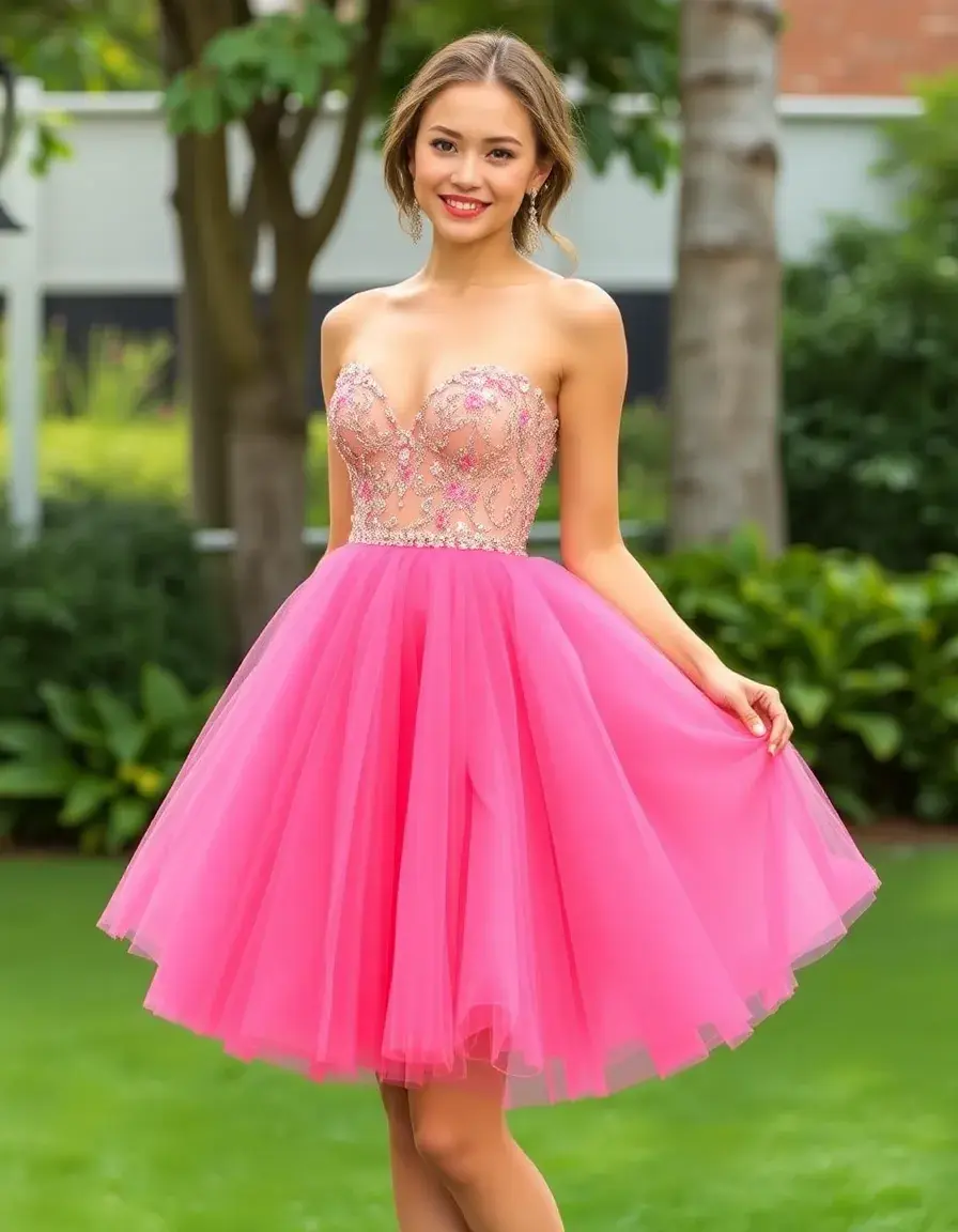 Short Prom Cocktail Dress