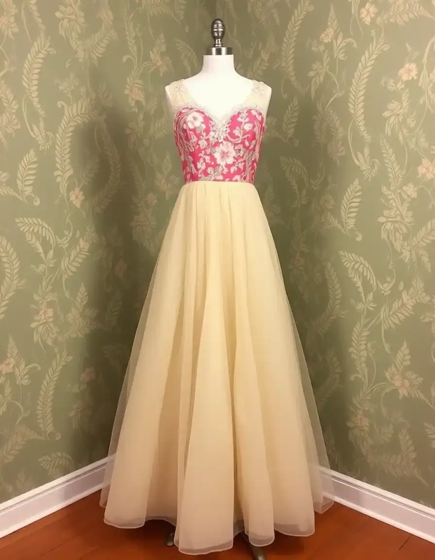 Vintage Prom Dress retro