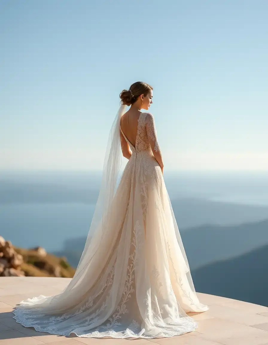 Robe longue maxi élégante pour cérémonie