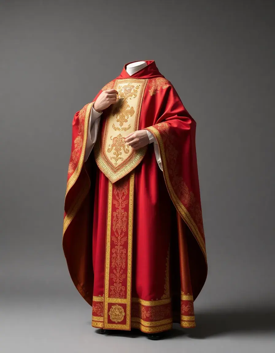 Layered Chasuble Dress - Robe chasuble à plusieurs épaisseurs