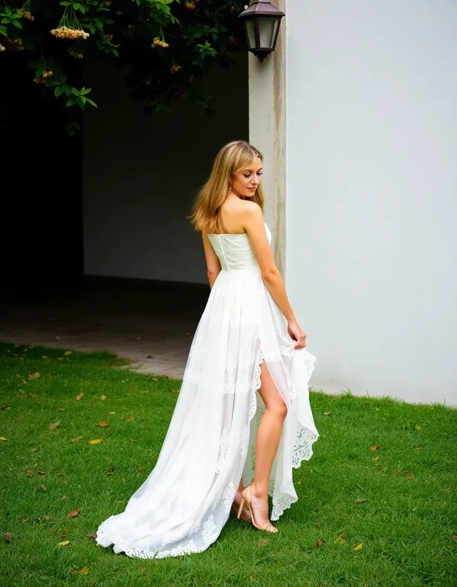Robe bohème pour mariage civil
