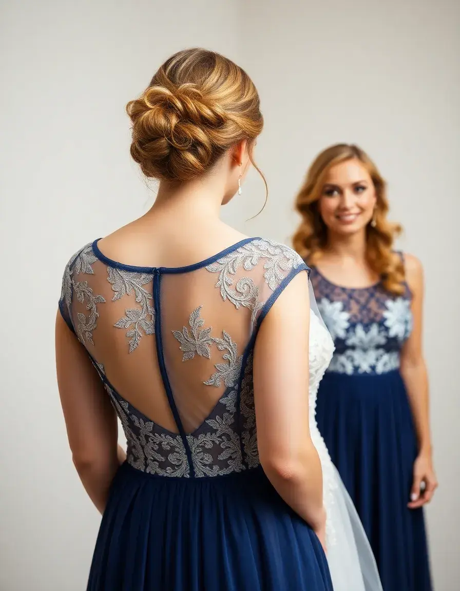Robe en dentelle pour mariage