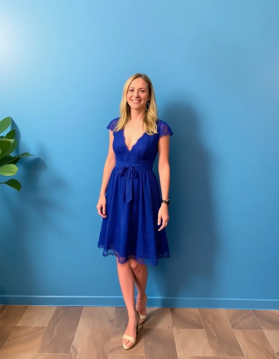 Robe courte chic invitée mariage