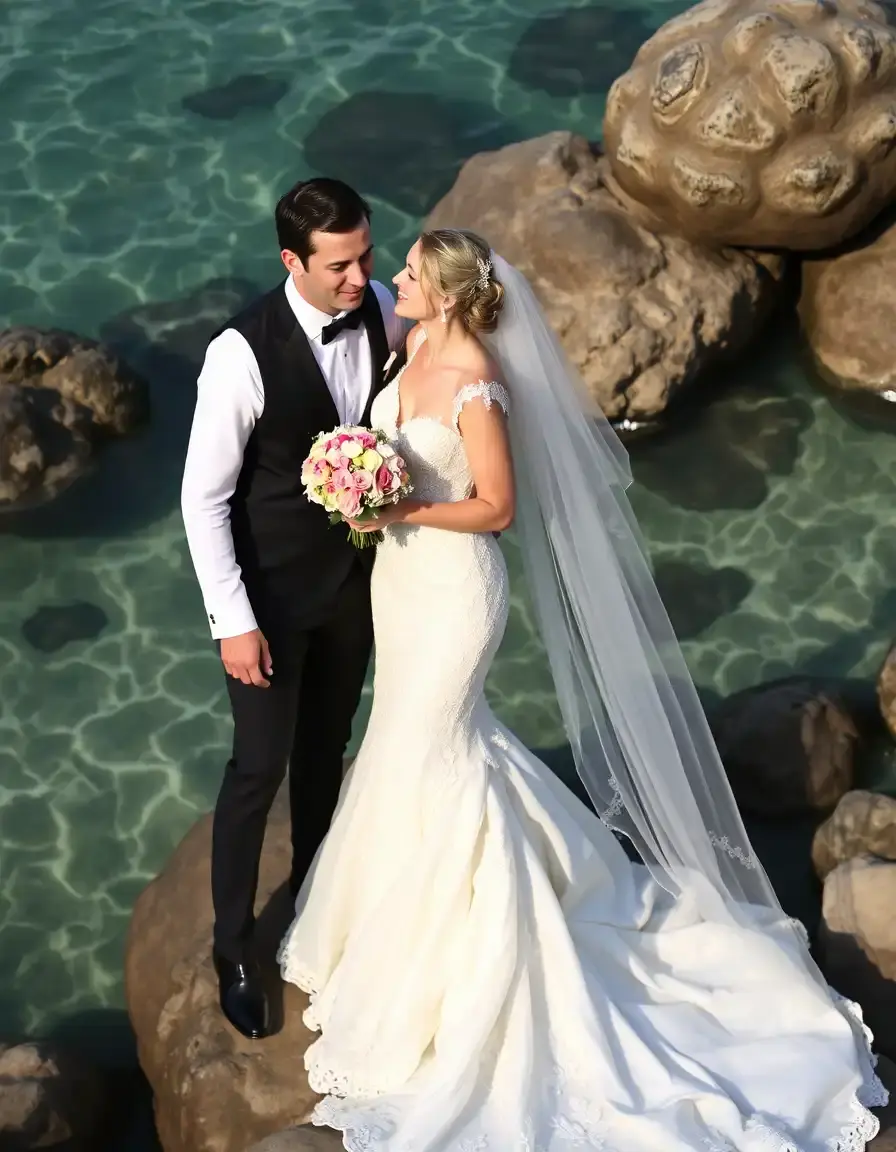 Robe de mariée sirène en réduction