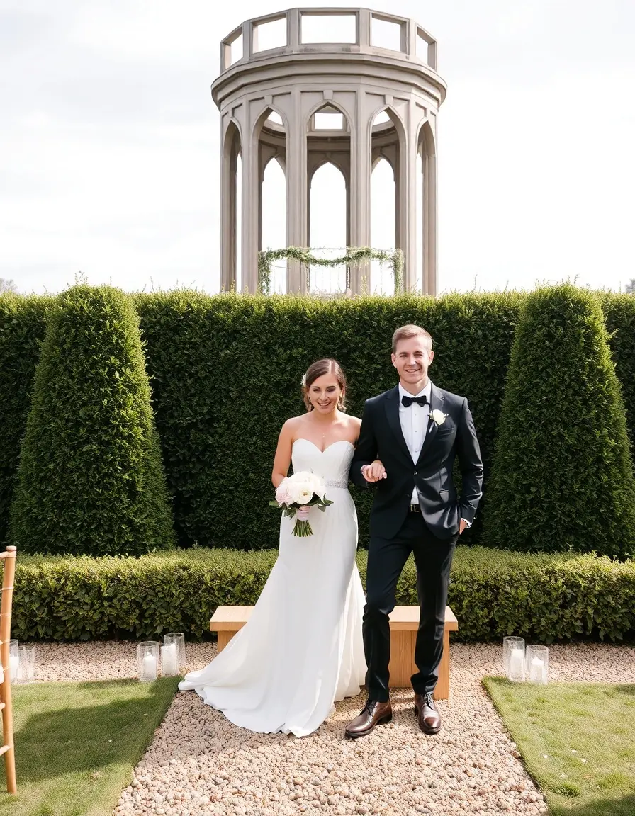 Robe de mariée moderne coupe ajustée