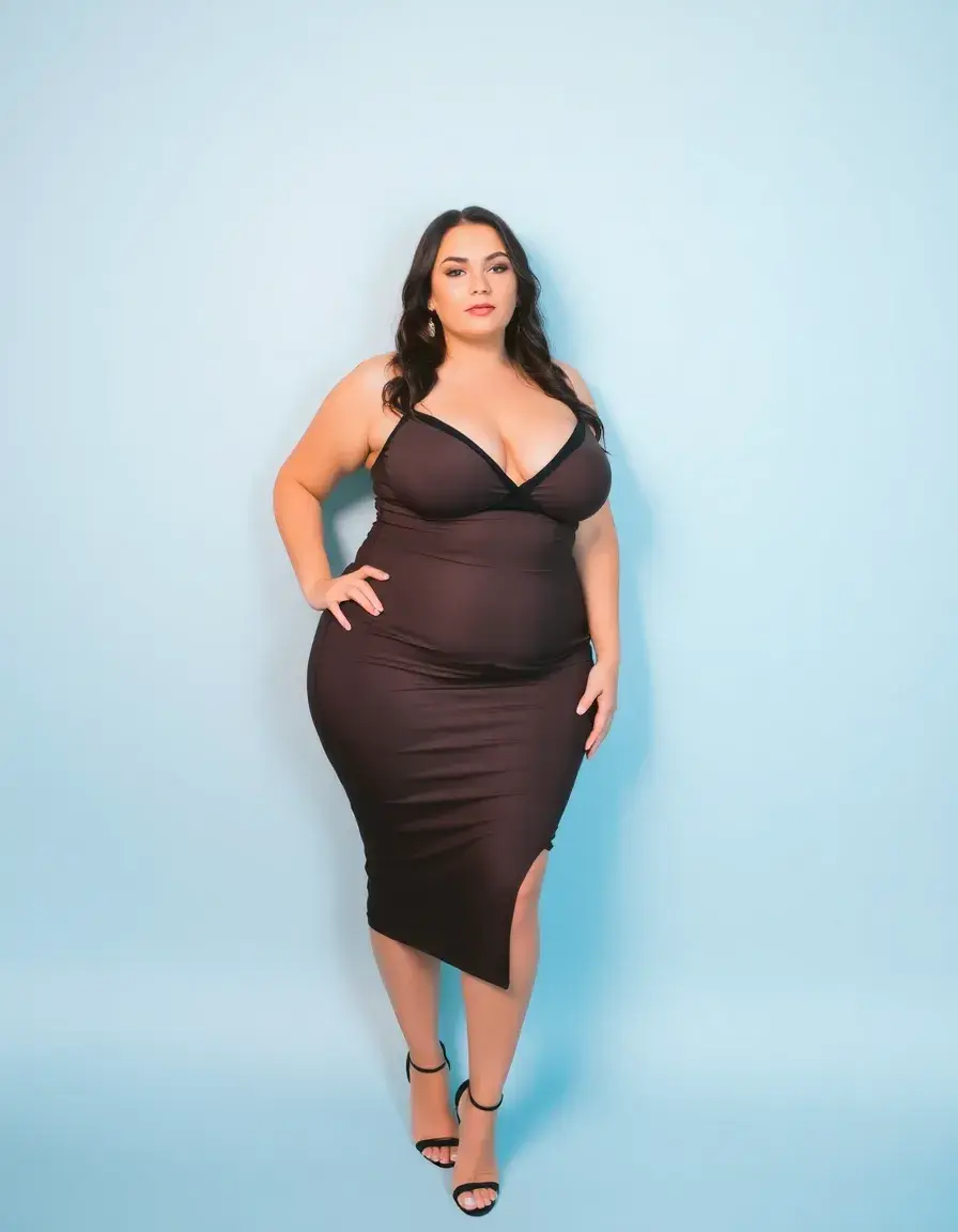 Robe moulante bodycon pour mettre en valeur les formes