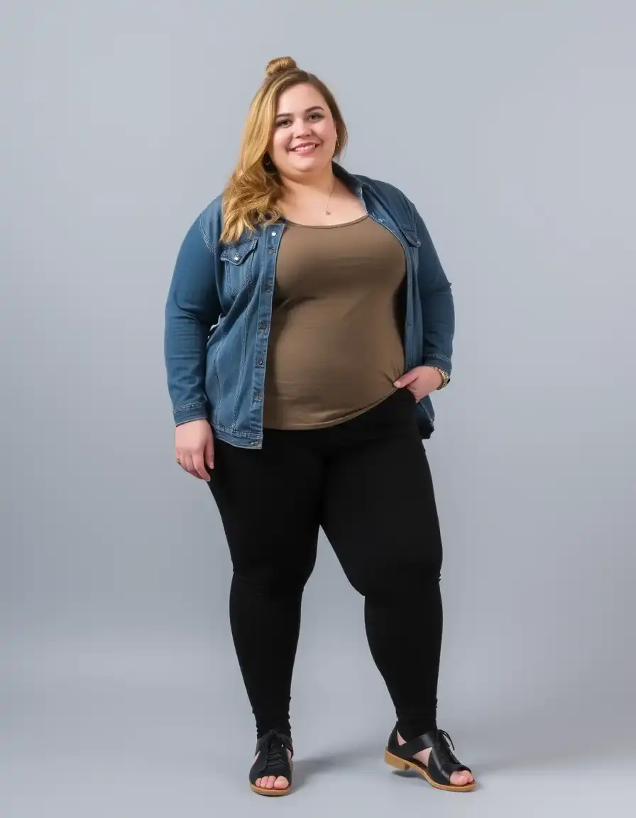 Robe décontractée confortable pour femme ronde
