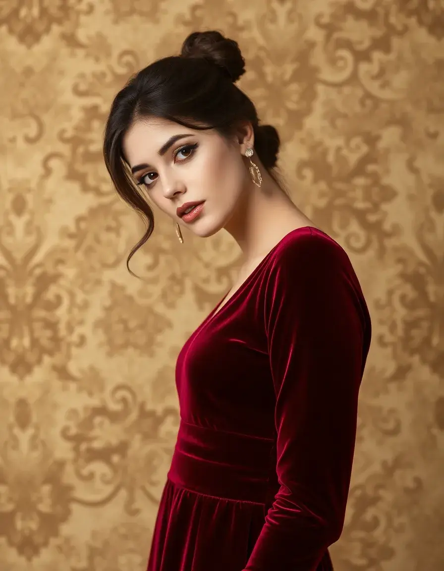 Velvet Habillée Dress velours