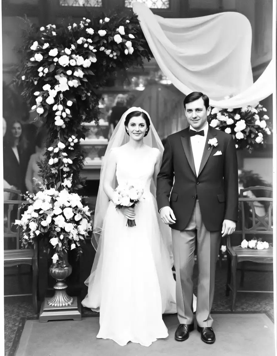 Vintage Habillée Nuptial - Robe style rétro pour mariage