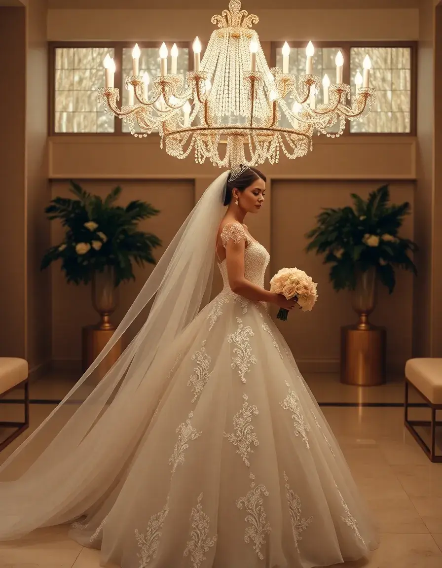 Robe mariée princesse moderne et épurée