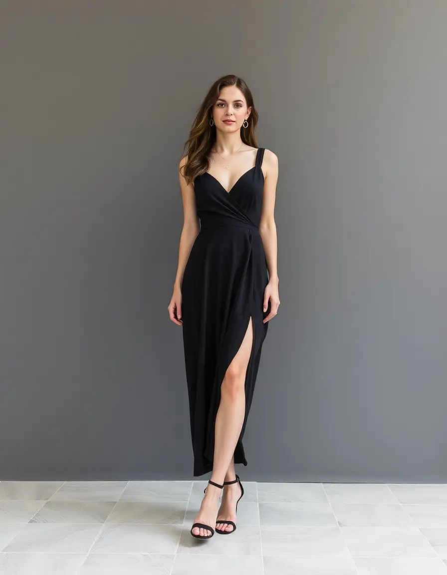 A-Line Mi Long Dress - Robe trapèze mi-longue