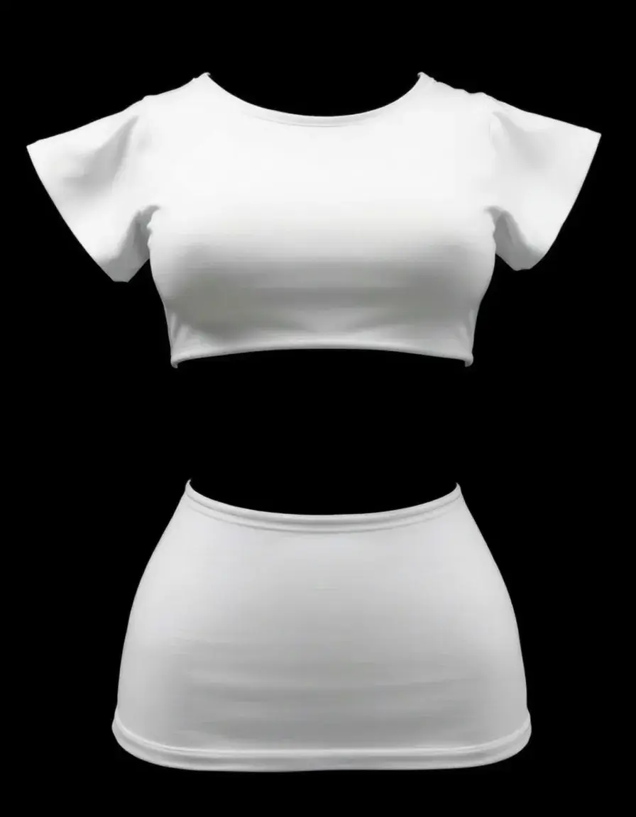 White Form-Fitting