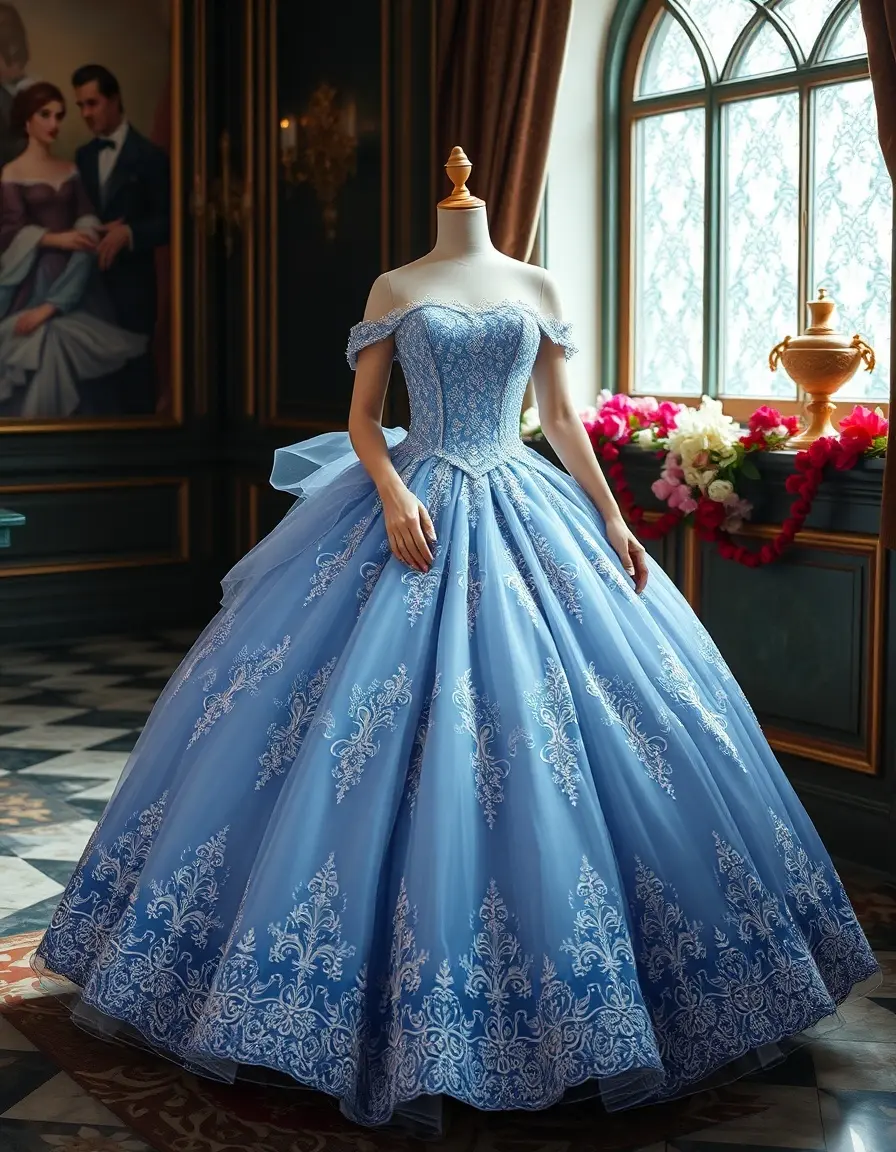 Princess Reine Dress - Robe de gala royale