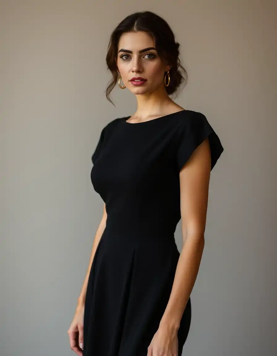 Timeless Black Élégante Dress