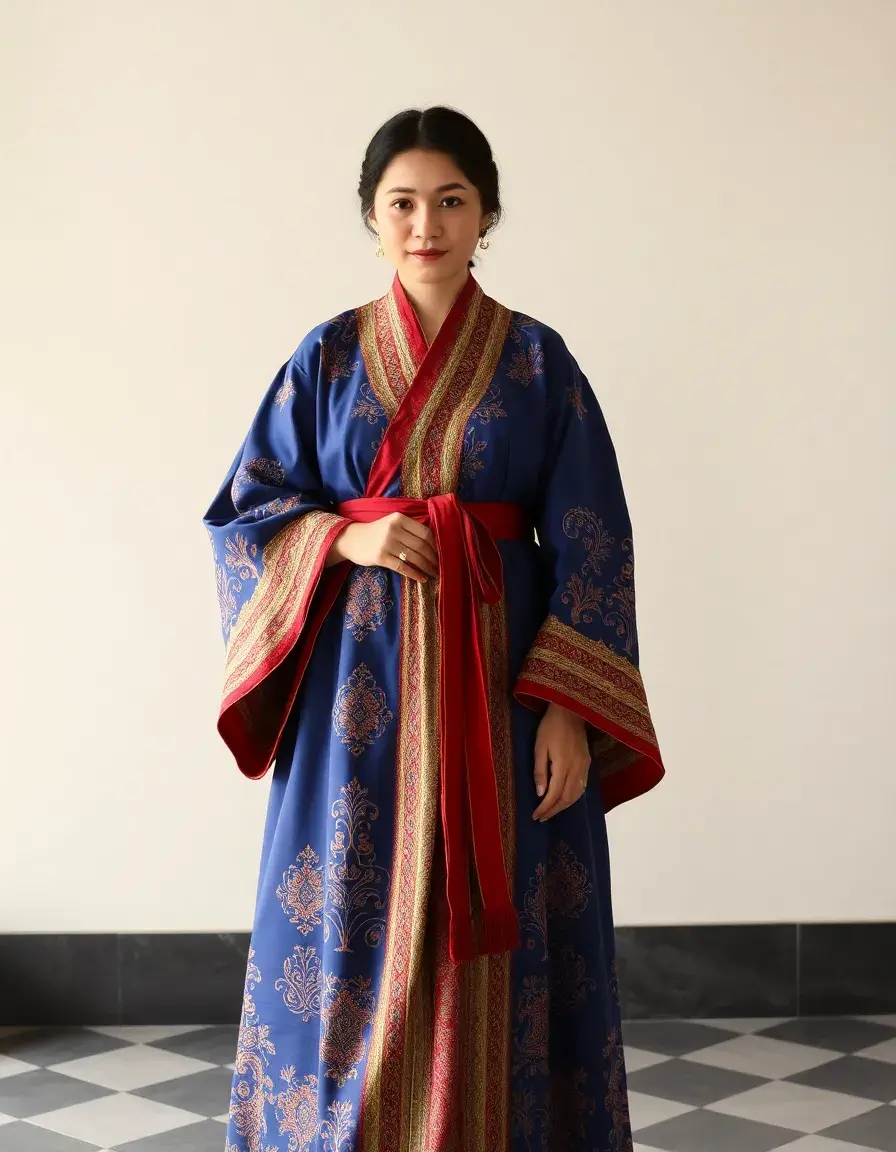 Robe de cérémonie rétro vintage style classique