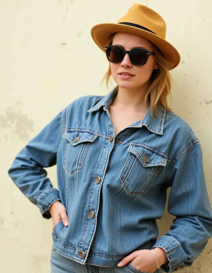 Vintage En Jean - Robe en jean style vintage