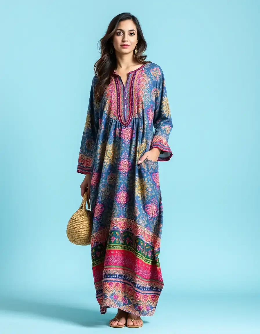 Printed Long Women - Robe longue imprimée
