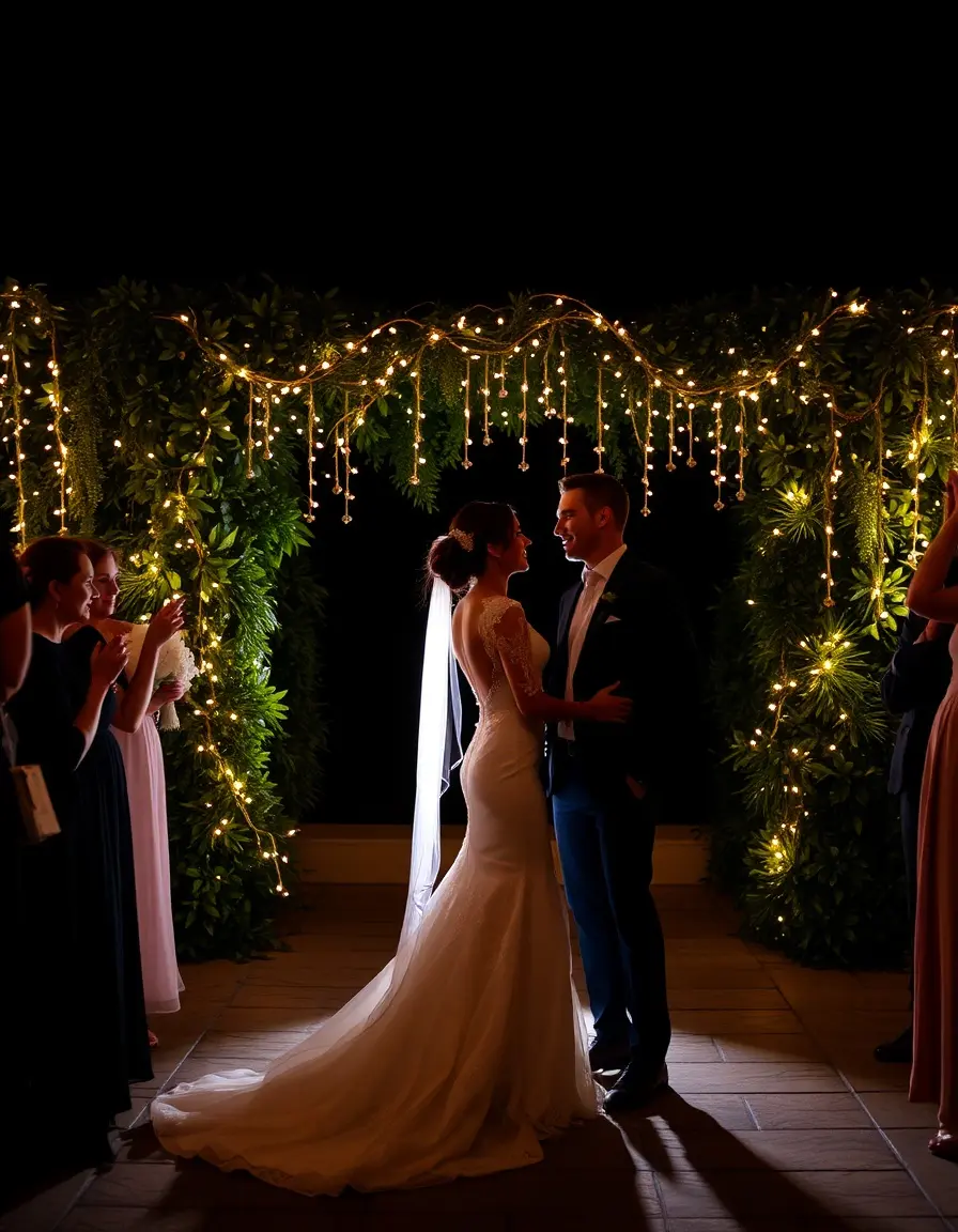 Robe de soirée glamour pour mariage