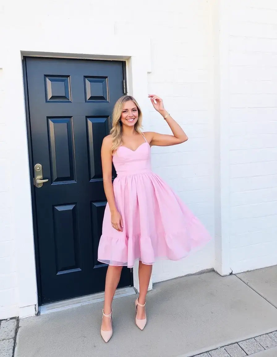 Casual Fête Dress robe simple et chic
