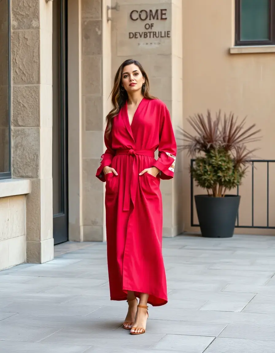 Stylish A-Line Robe Femme chic