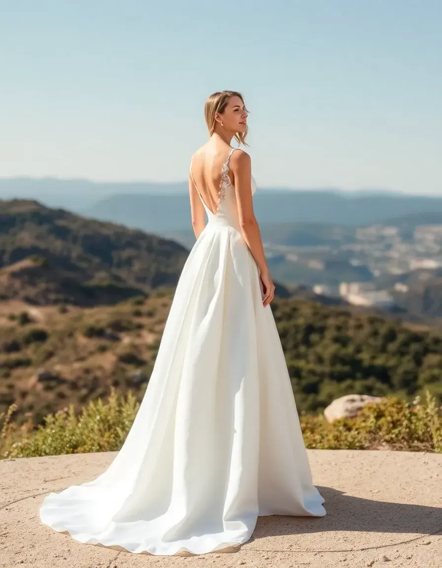 Robe de mariée coupe A-line