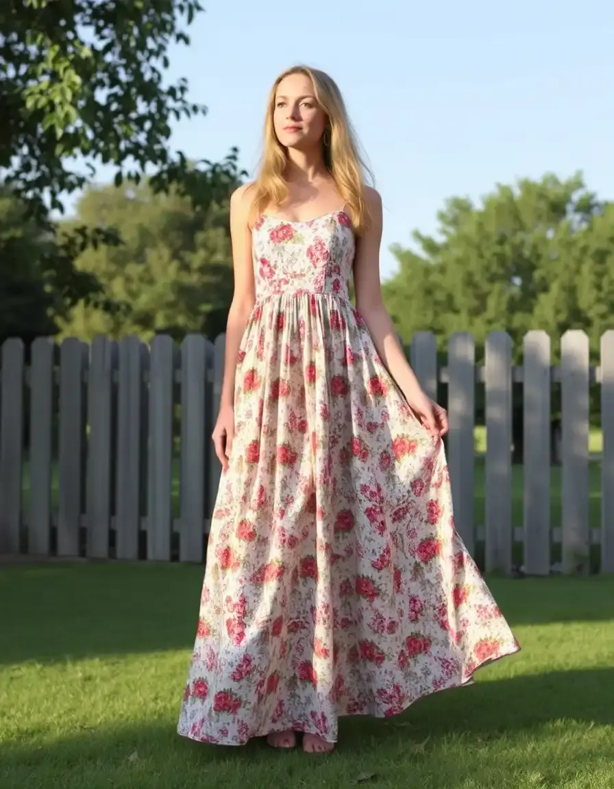 Maxi Dress Pattern - Patron robe longue