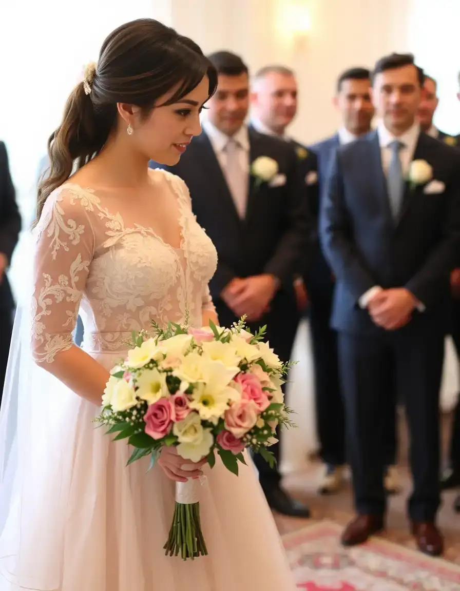 Robe de cérémonie décontractée à fleurs