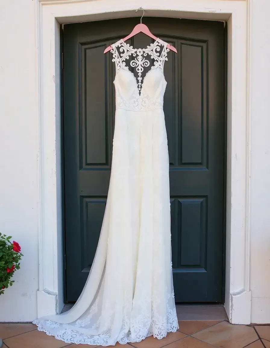 Robe de mariée blanche dentelle