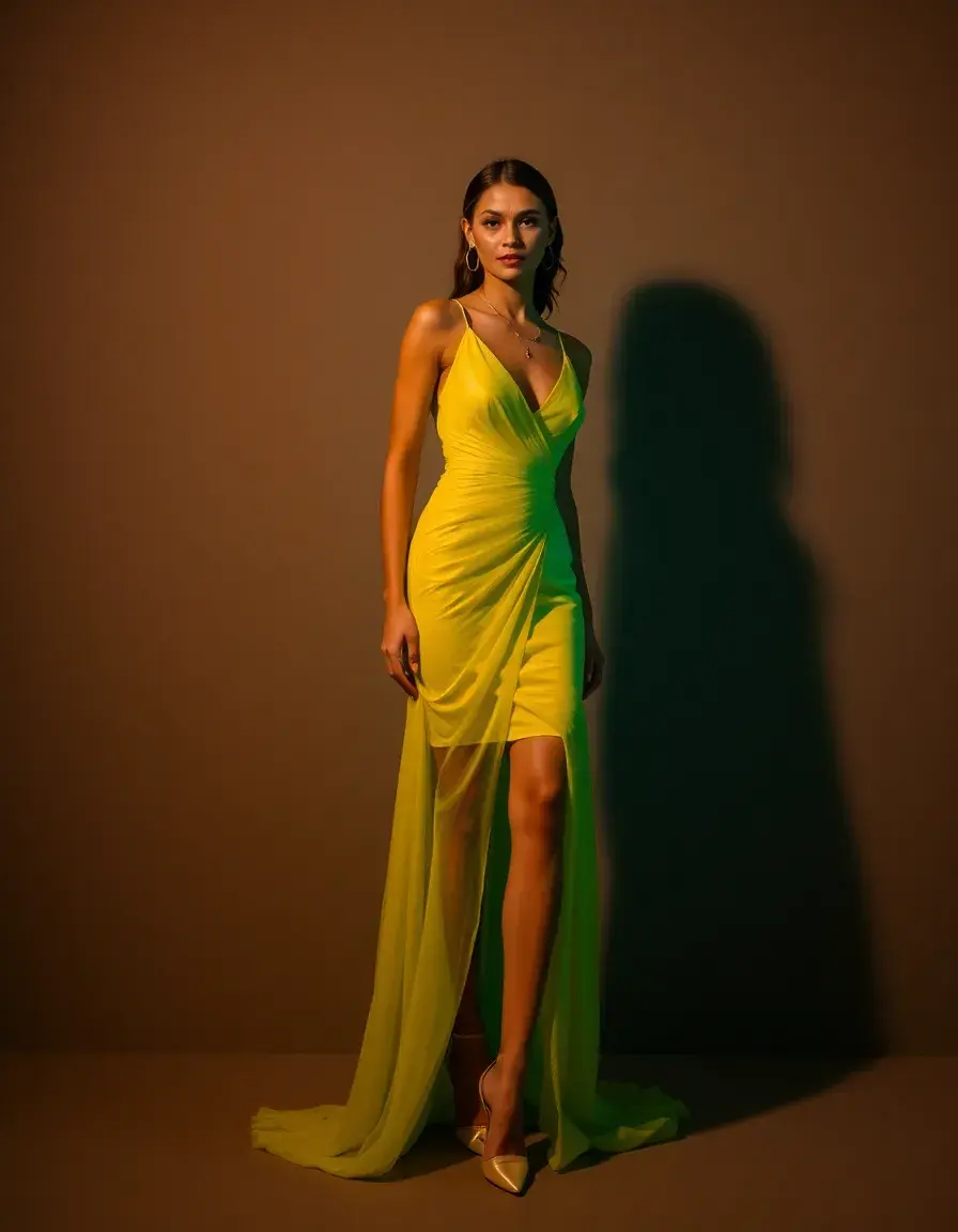 Robe de cocktail courte moderne