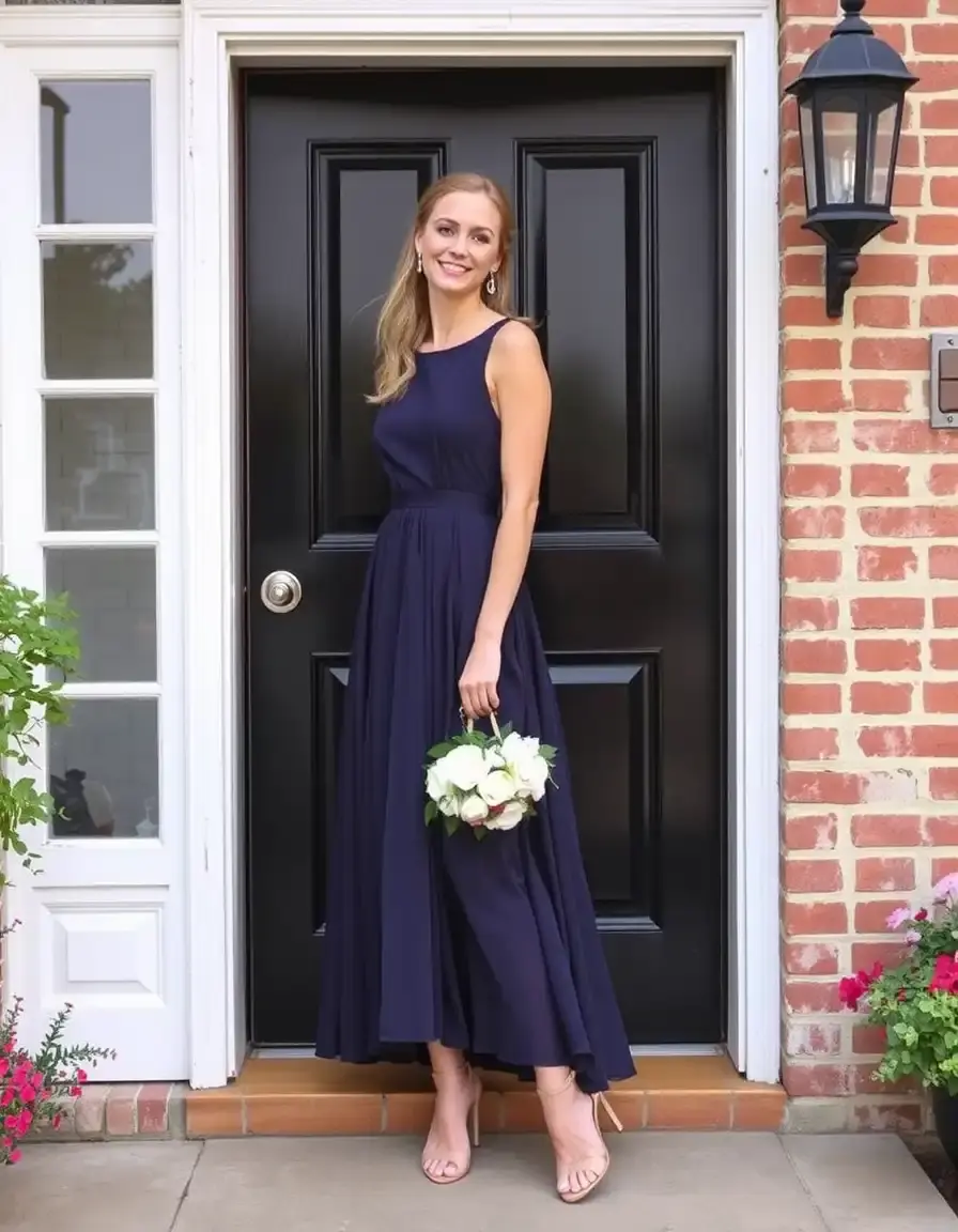 Midi Bridesmaid Dress