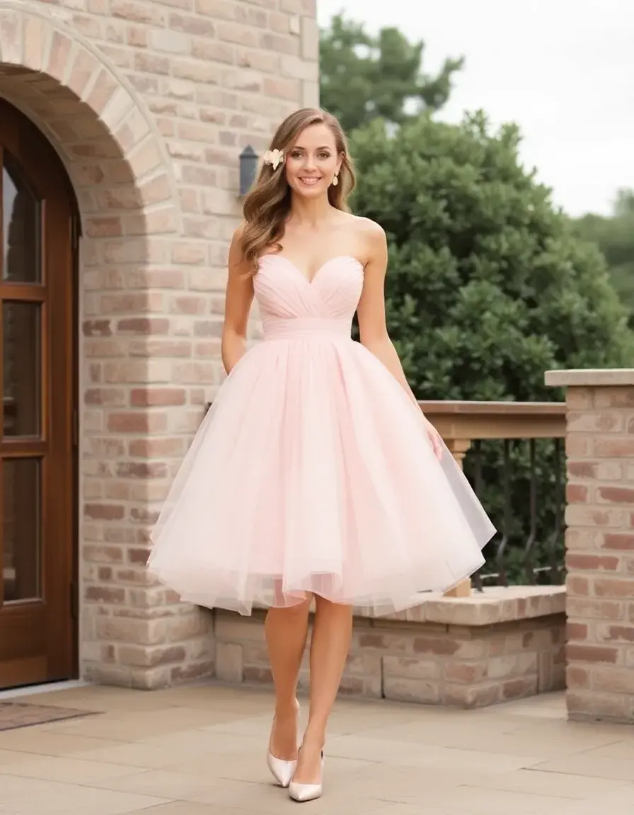Short Bridesmaid Dress