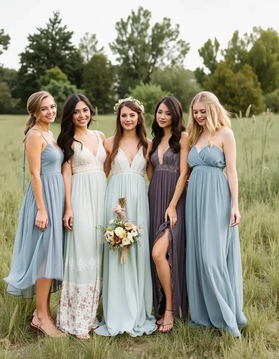 Boho Bridesmaid Dress