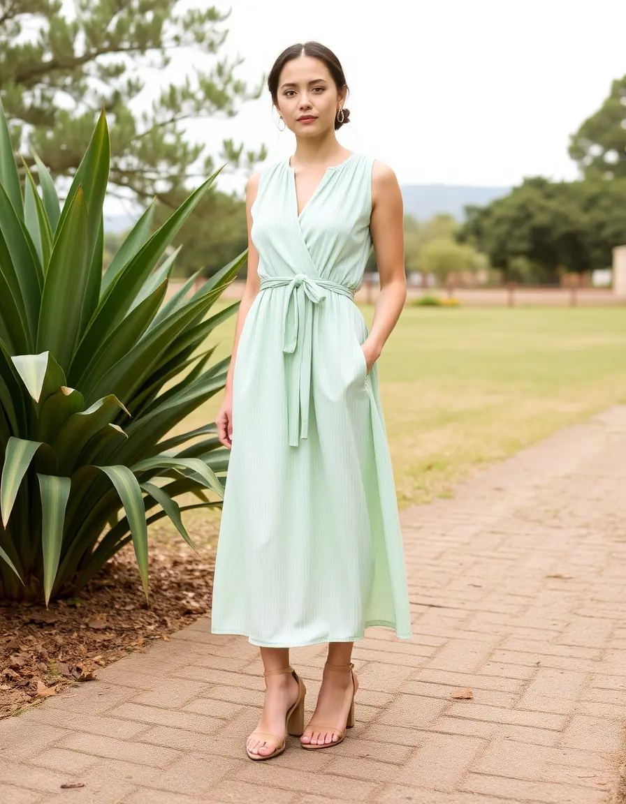 Midi Straight Dress