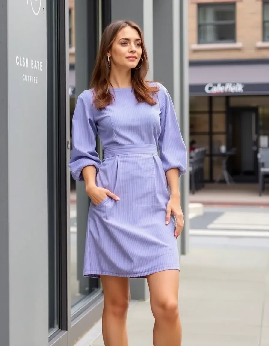 Mini Straight Dress