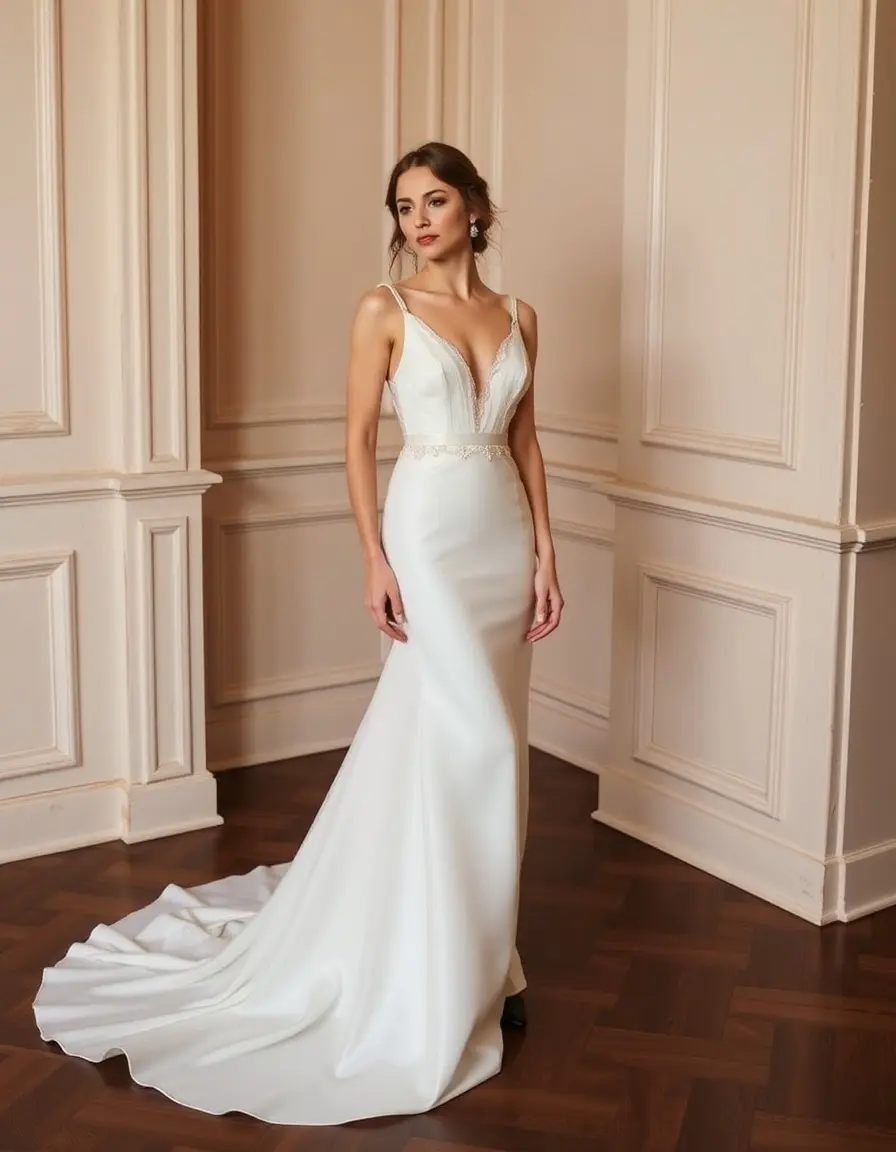 Robe midi chic pour mariage