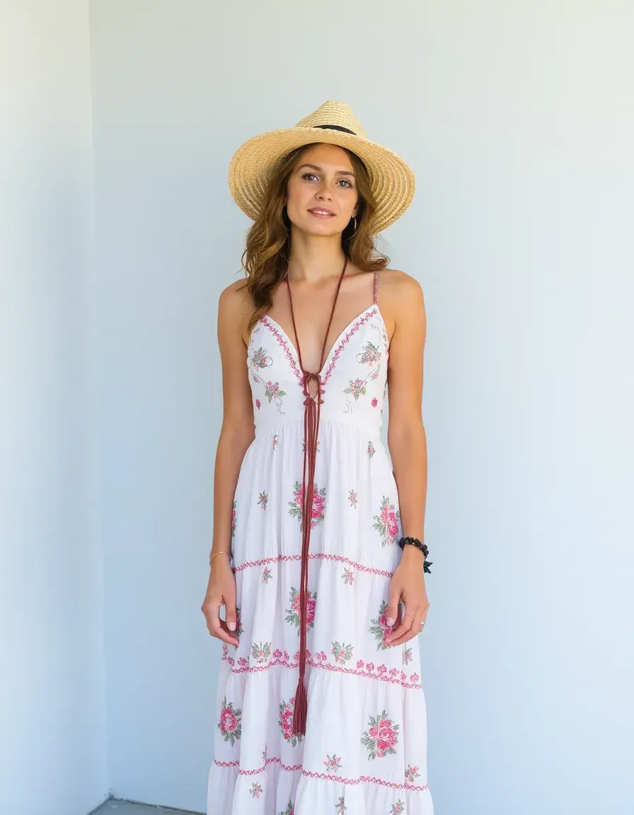 Robe bohème été femme