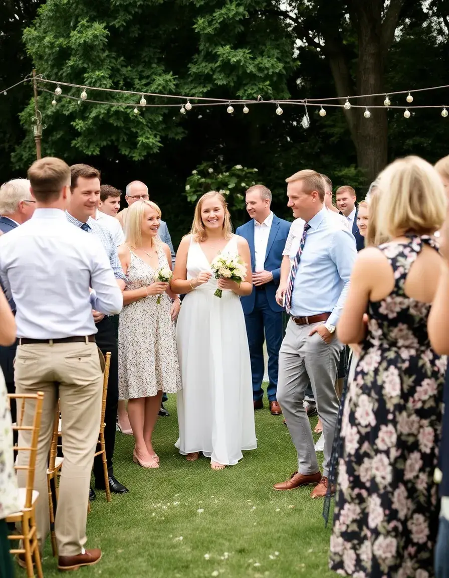 Robe en lin mariage été