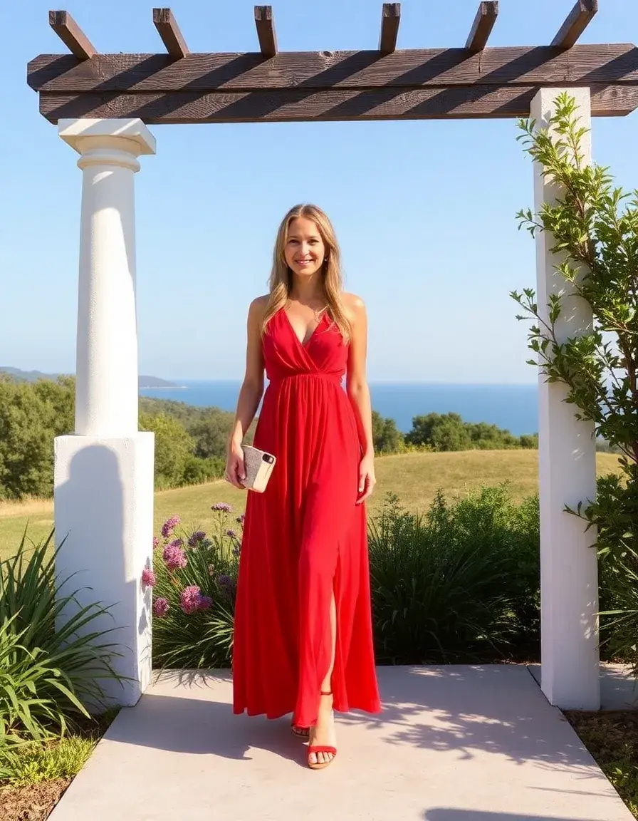 Robe longue maxi invitée mariage
