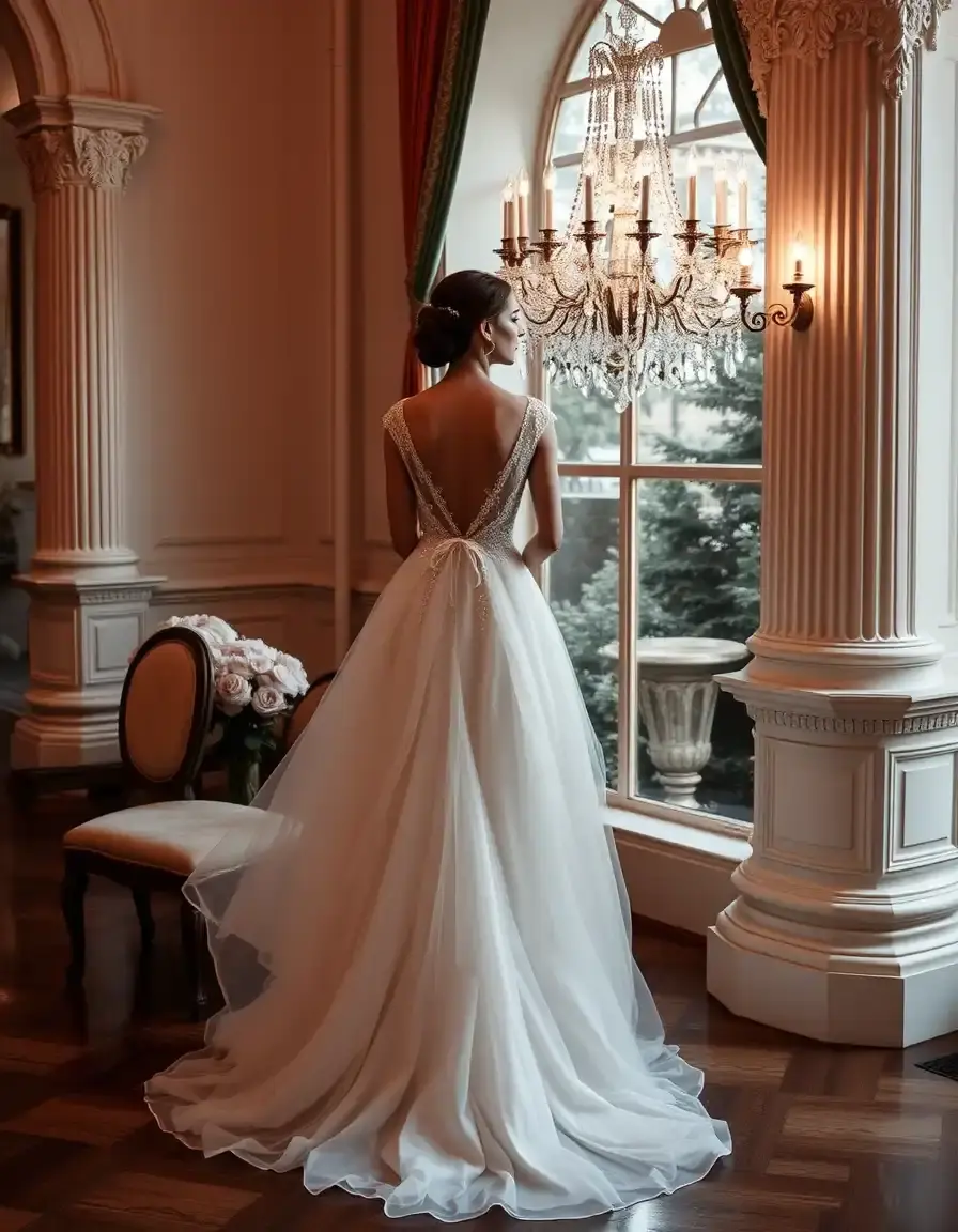 Evening Bride Maxi Dress