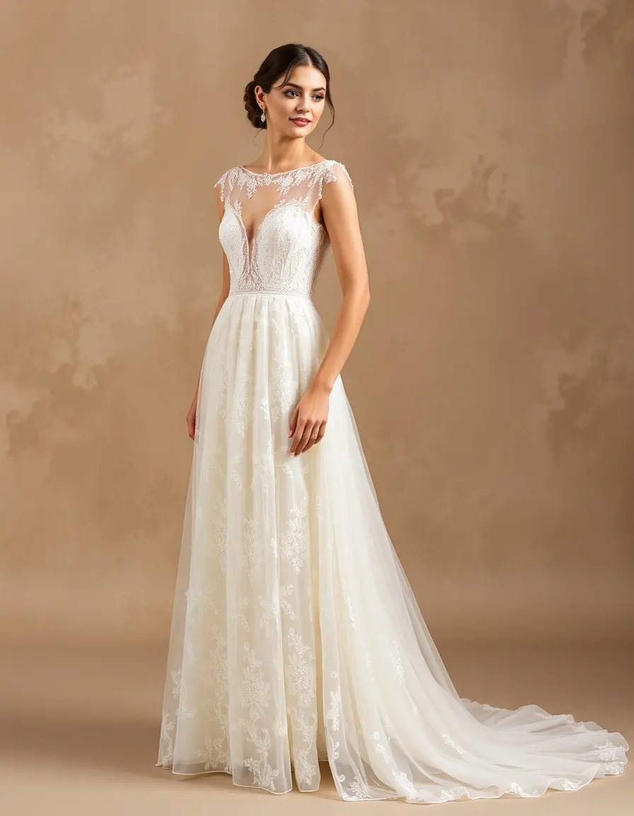 Elegant Mother Bride Dress