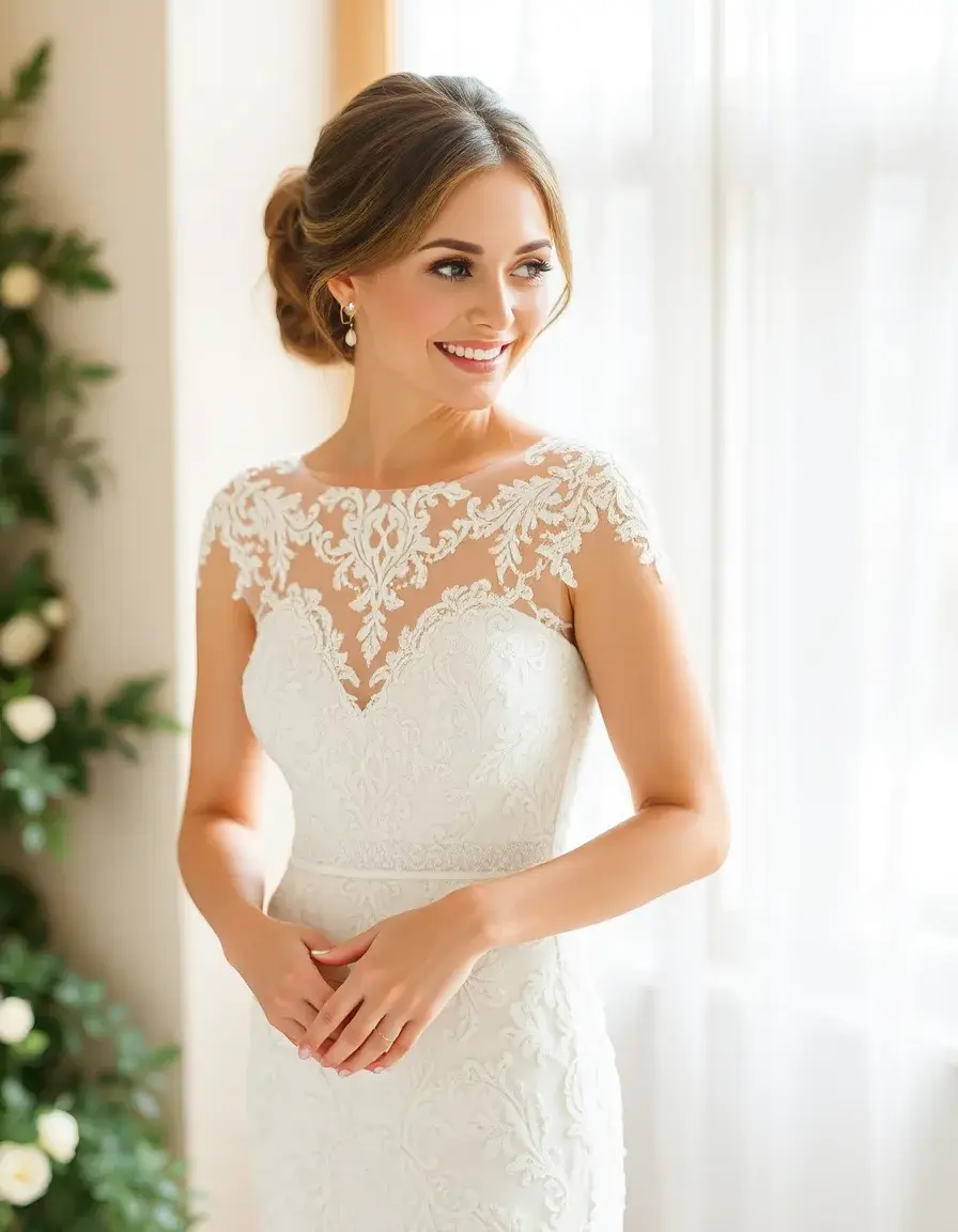 Lace Mother Dela Marquee Gown