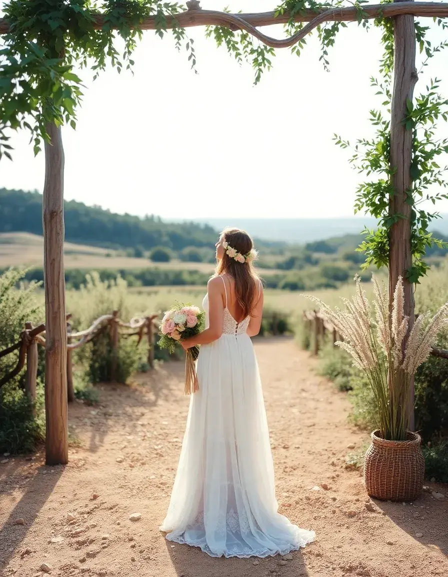 Robe bohème pour mariage