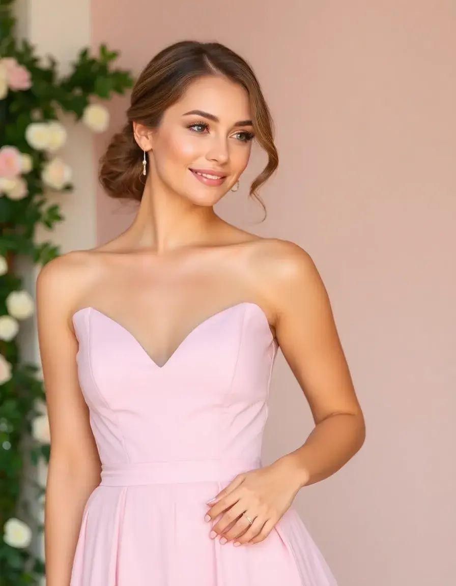 Pastel Mariage Invitée Dress